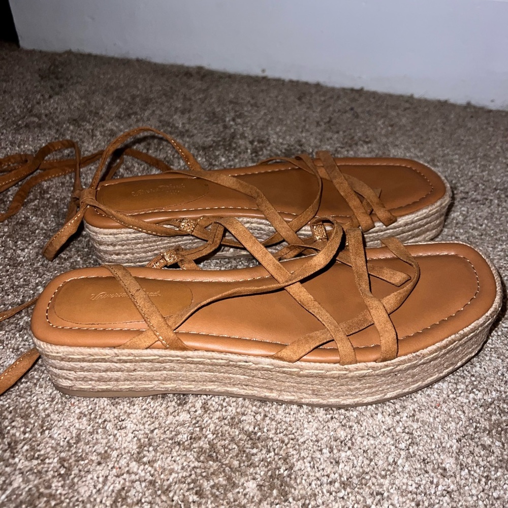 Target Tan Espadrille Sandals